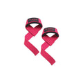 Harbinger Women's Padded Cotton Lifting Straps Pink 21"