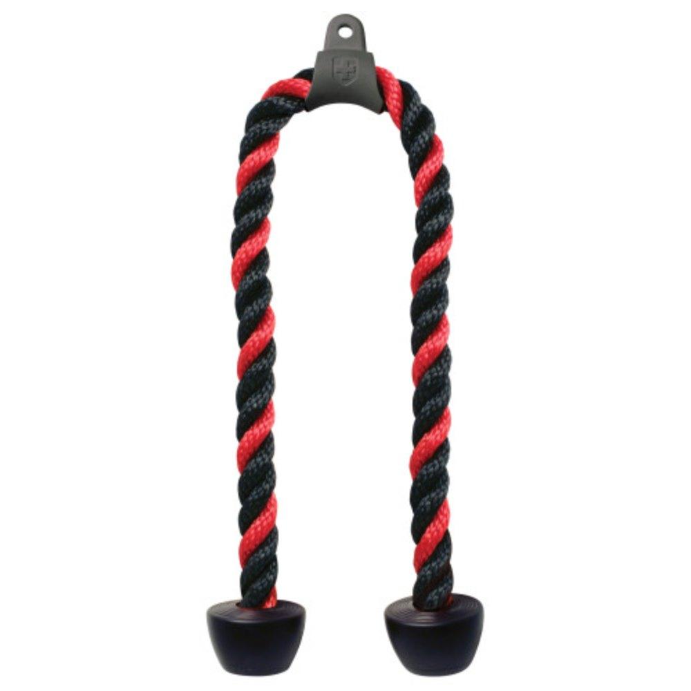 Harbinger Tricep Rope Black/Red 26 inch