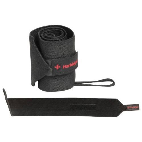 Harbinger Pro Thumbloop Wrist Wraps Black Uni Size