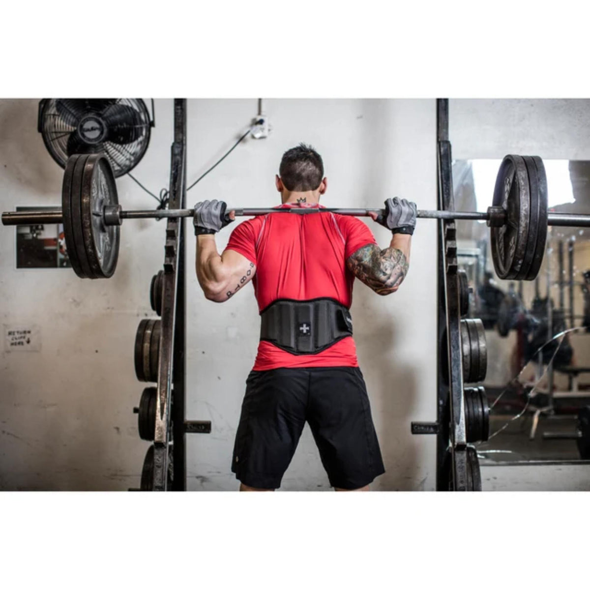 Harbinger 7.5" Firm Fit Contoured Lifting Belt Black